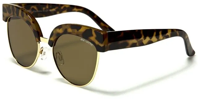 Ladies Polarised Retro Vintage Cat Eye Sunglasses Polarized Lens